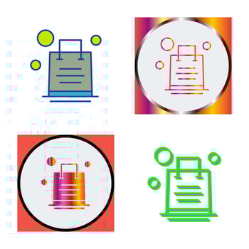 Shopping Bag Vector Icon
