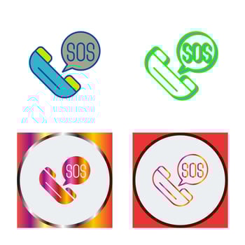 Sos Vector Icon