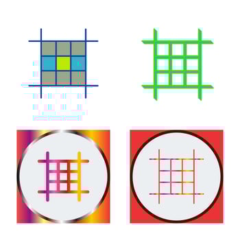 Square Layout Vector Icon