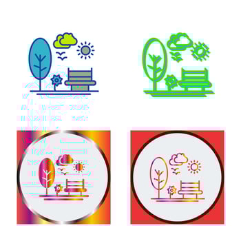 Park Vector Icon