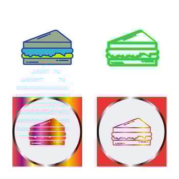 Sandwich Vector Icon