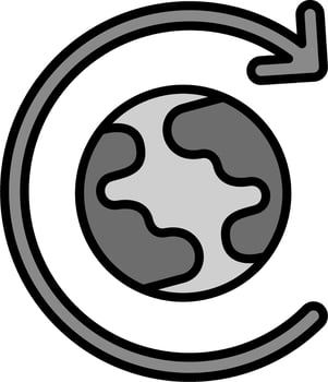 Rotation Vector Icon