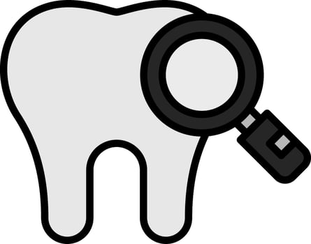 Dental Checkup Vector Icon