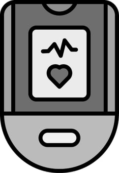 Pulse Oximeter Vector Icon