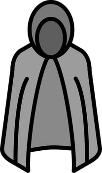 Invisible Cloak Vector Icon