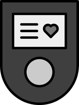 Oximeter Vector Icon