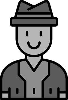 Cowboy Vector Icon