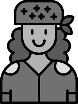 Biker Vector Icon