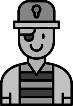 Pirate Vector Icon