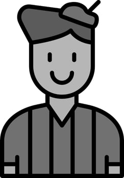 Artist Vector Icon