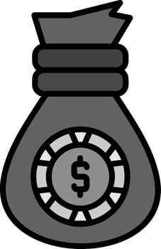 Money Bag Vector Icon