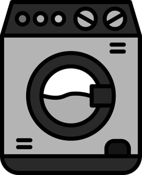 Washing Machine Vector Icon