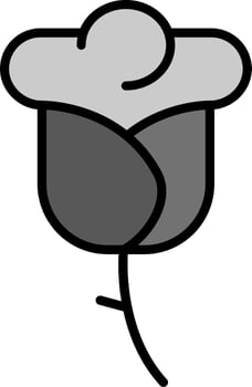Rose Vector Icon