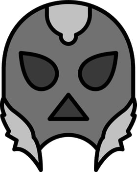 Wrestling Masks Vector Icon
