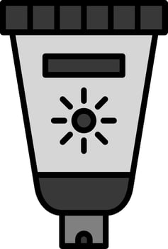 Sunscreen Vector Icon