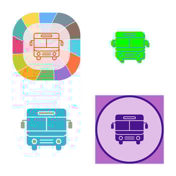 Bus Vector Icon