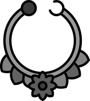 Septum Vector Icon