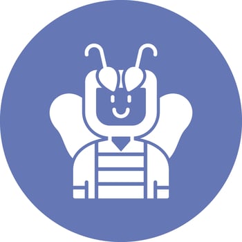 Bee Vector Icon