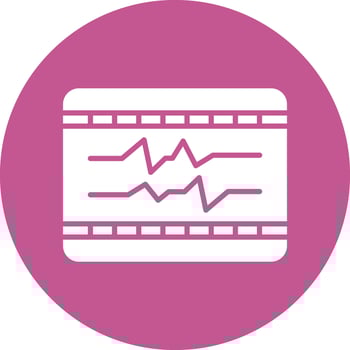 Ecg Vector Icon