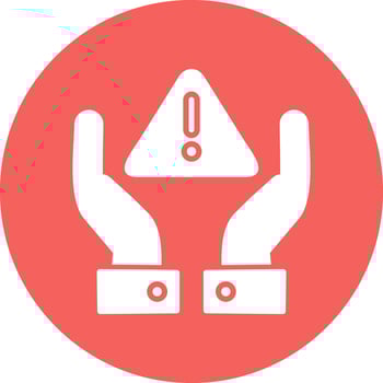 Risk Management Vector Icon