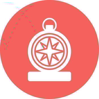 Compass Vector Icon
