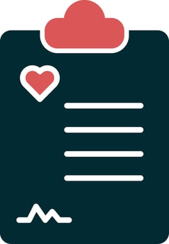 Health Report Vector Icon