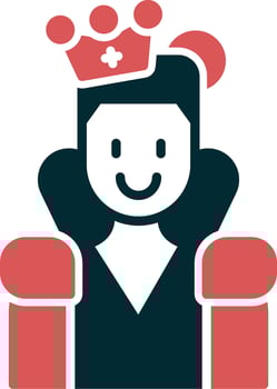 Queen Vector Icon