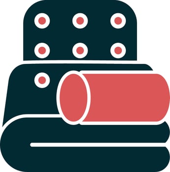 Duvet Vector Icon