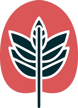 Calathea Vector Icon