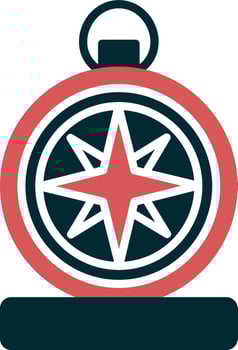 Compass Vector Icon