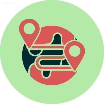 Distance Vector Icon