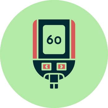 Glucometer Vector Icon