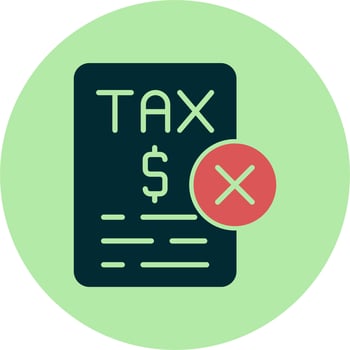 Taxes Vector Icon