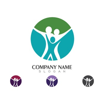 Community, network and social icon vector