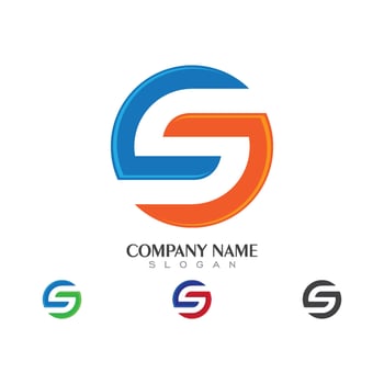 Business corporate S letter logo vector