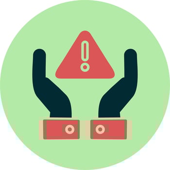 Risk Management Vector Icon