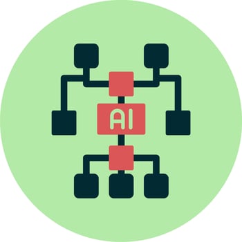 Artificial Intelligence Vector Icon