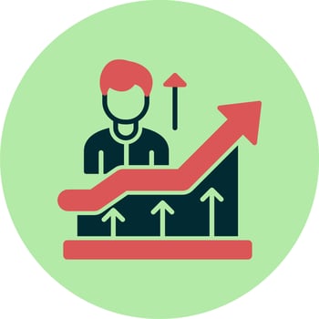 Growth Vector Icon