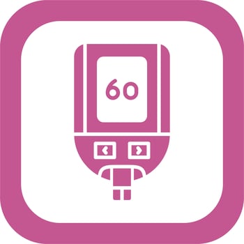 Glucometer Vector Icon