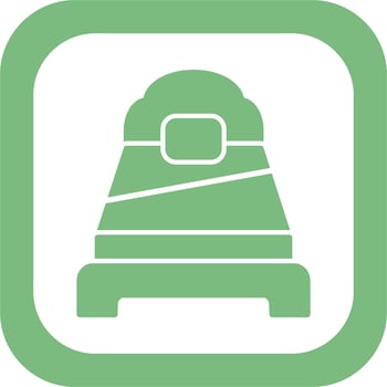 Single Bed Vector Icon