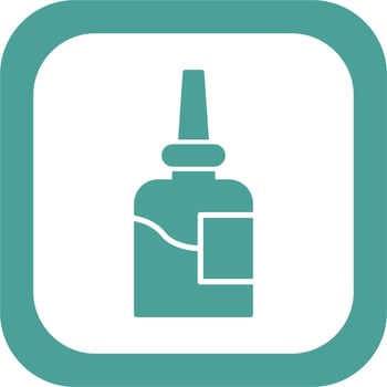 Nasal Spray Vector Icon