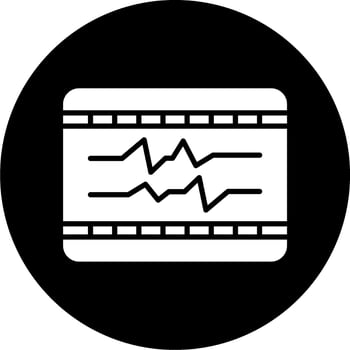 Ecg Vector Icon