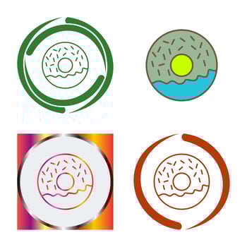 Doughnut Vector Icon