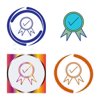 Unique Quality Control Vector Icon