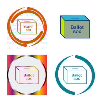 Ballot Box Vector Icon