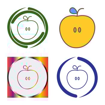 Apples Vector Icon