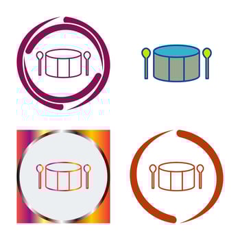 Drum Vector Icon