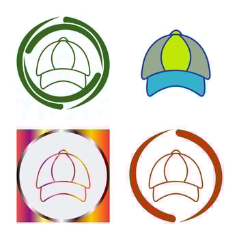 P Cap Vector Icon