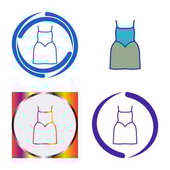 Party Dress Vector Icon