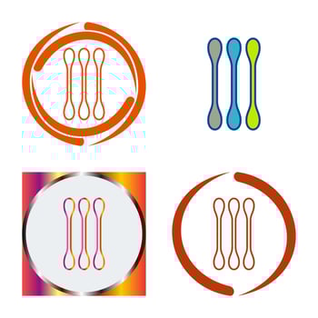 Cotton Bud Vector Icon